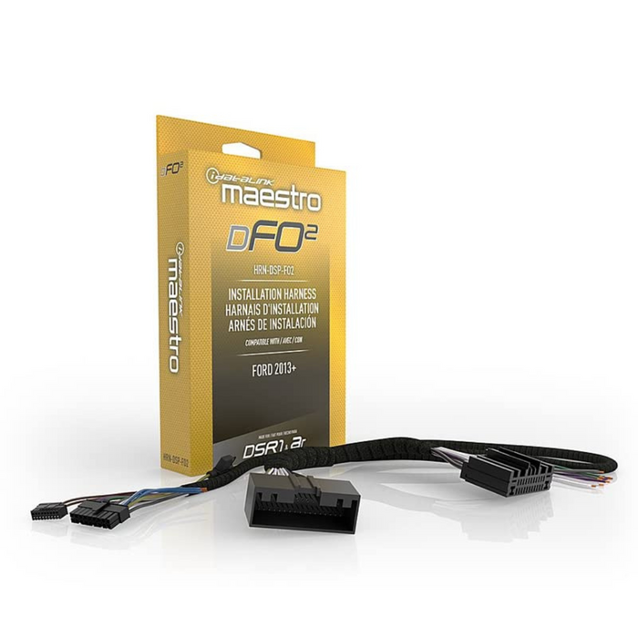 iDatalink HRN-DSP-FO2 DSR1 Install Harness for Select Ford 2011+ w/o Factory Amp