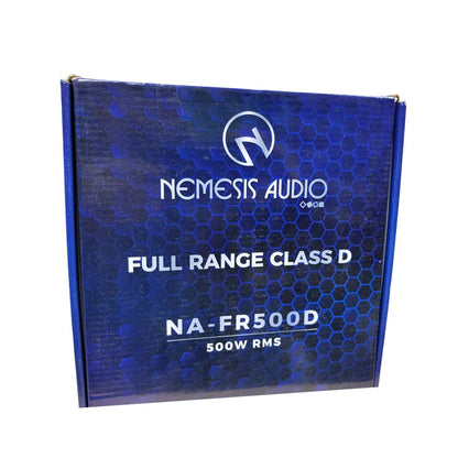 Nemesis Audio NA-FR500D 1-CH Monoblock 500W RMS Class-D Full-Range Car Amplifier