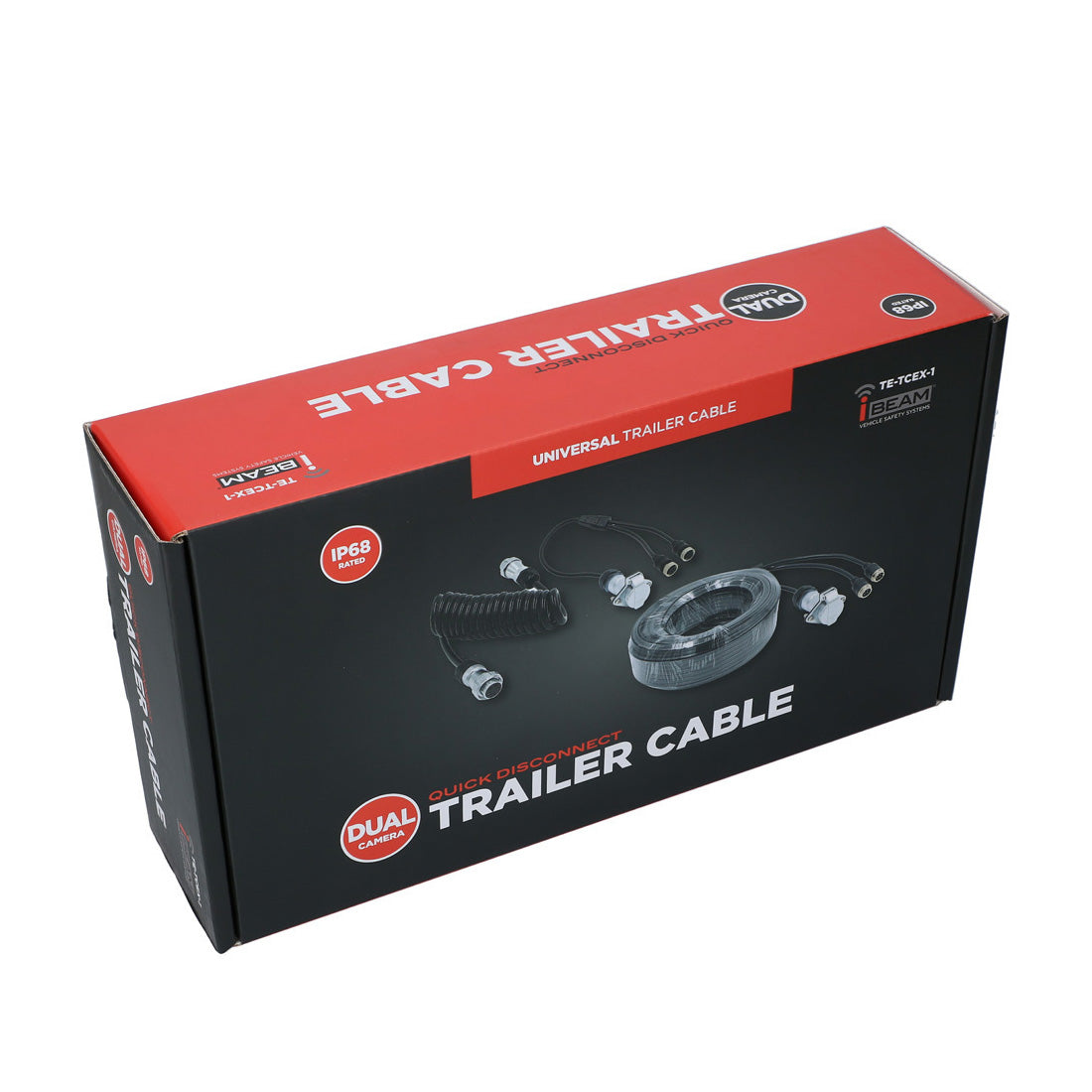 iBeam TE-TCEX-1 Universal Dual Channel Camera Quick Disconnect Trailer Cable