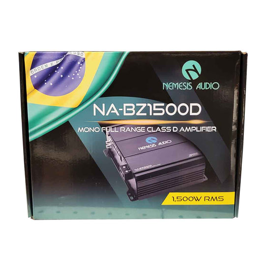 Nemesis Audio NA-BZ1500D Monoblock 1500W RMS Class-D Full-Range Amplifier