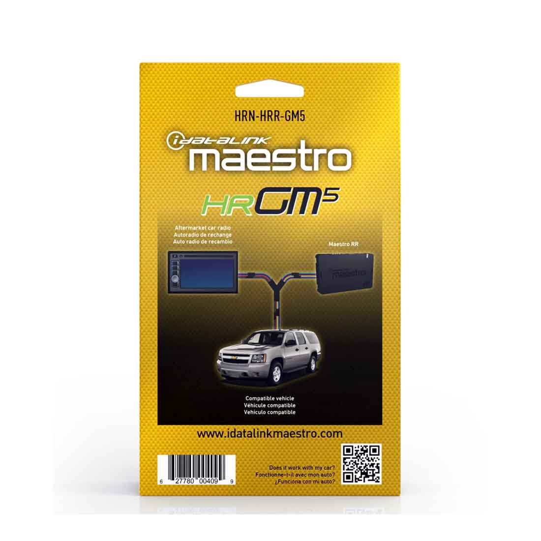iDatalink Maestro HRN-HRR-GM5 Plug & Play Wire T-Harness for Select GM 2006-Up