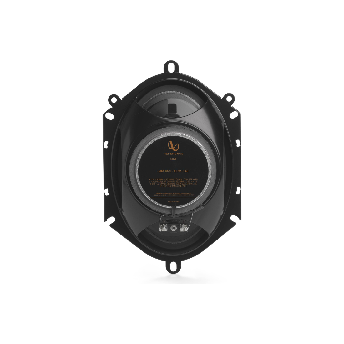 Infinity REF687F Reference Series 6" x 8" 2-Way 180W Peak 3-Ohm Coaxial Speakers