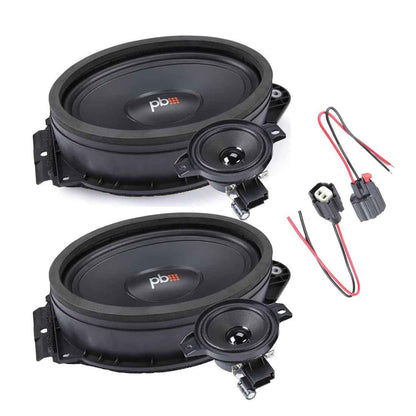 PowerBass OE69C-GM2 6 x 9" 120W Max 2-Ohm Component Speaker System for Chevy/GMC