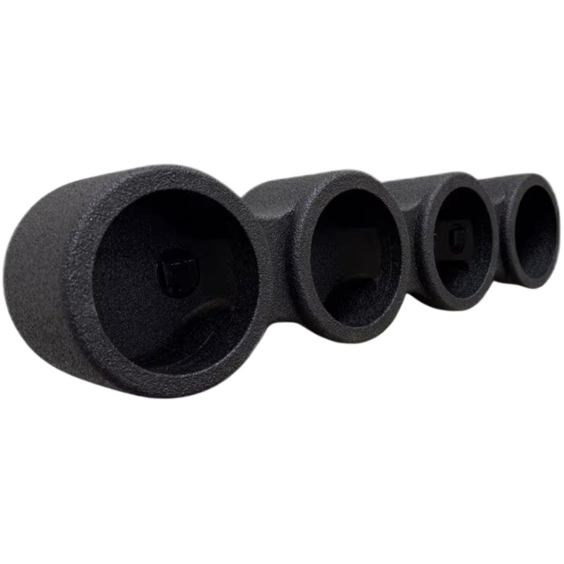 Q Power QBOMB465 Sealed Enclosure Sprayed Speaker Pod for (4) 6.5" Speakers
