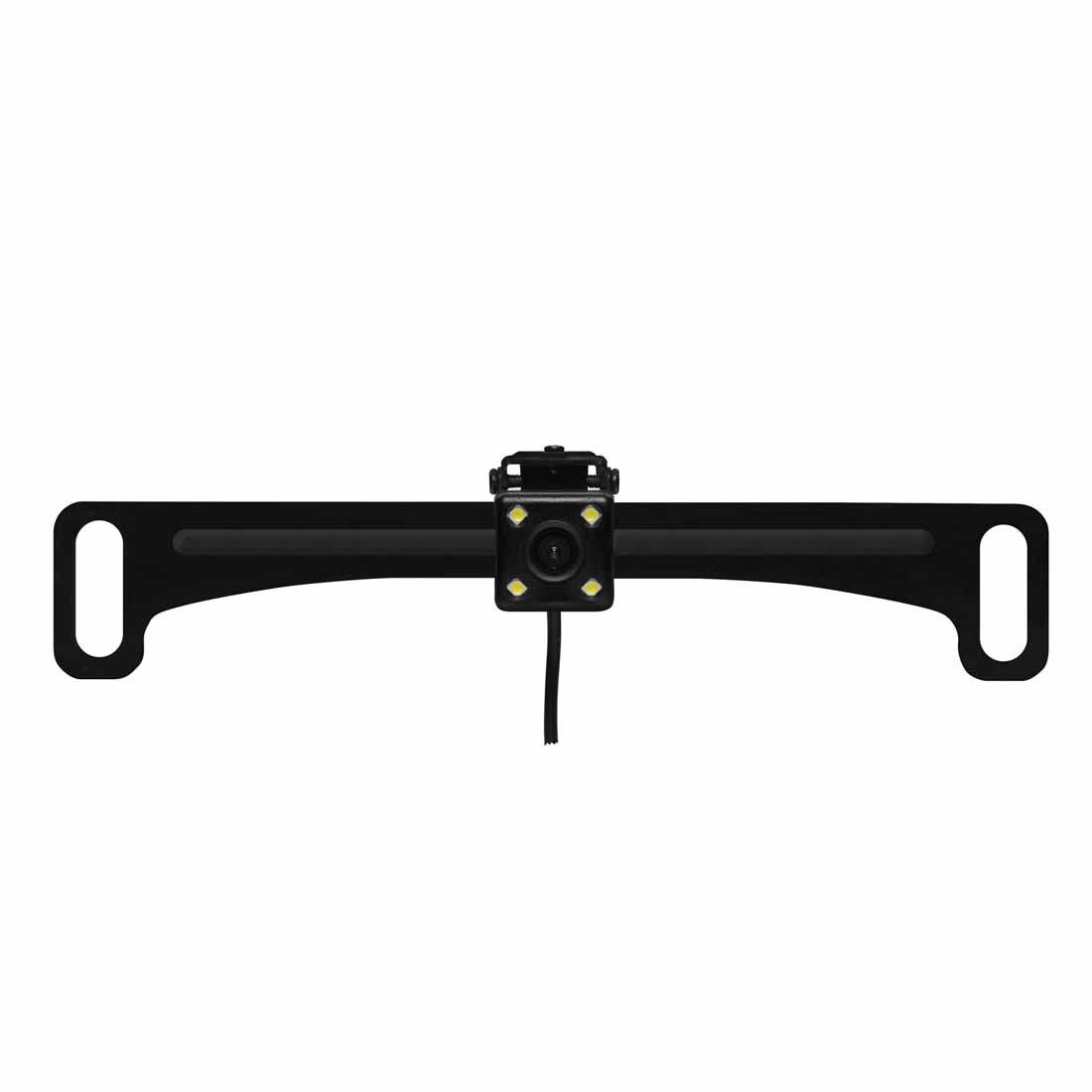 Planet Audio PCAM40B Rear-View License Plate Mount High-Resolution Color Camera