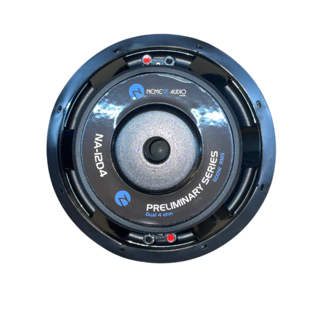 Nemesis Audio NA-12D4 12" 500W RMS Dual 4-Ohm Voice Coil DVC Car Subwoofer