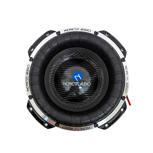 Nemesis Audio NA-8T D1 8" 1500W RMS Dual 1-Ohm Voice Coil DVC Car Subwoofer