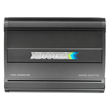 AUTOTEK MM3020.1D Mean Machine 3000 Watt Mono Amplifier Car Stereo Amp Class D