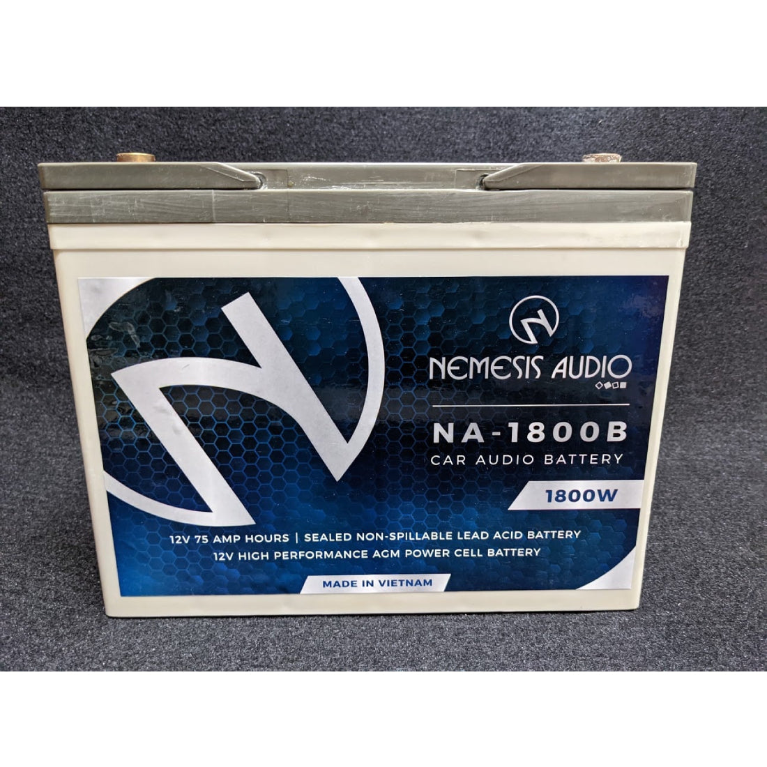 Nemesis NA-1800B 12 Volts High Performance AGM Power Cell Battery