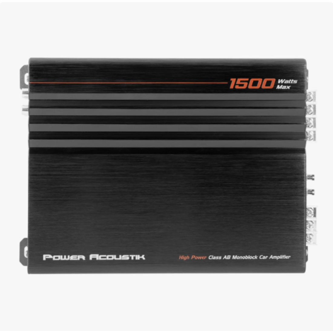 Power Acoustik CA1-1500 1-CH Monoblock 1500W Max Class-A/B Car Audio Amplifier