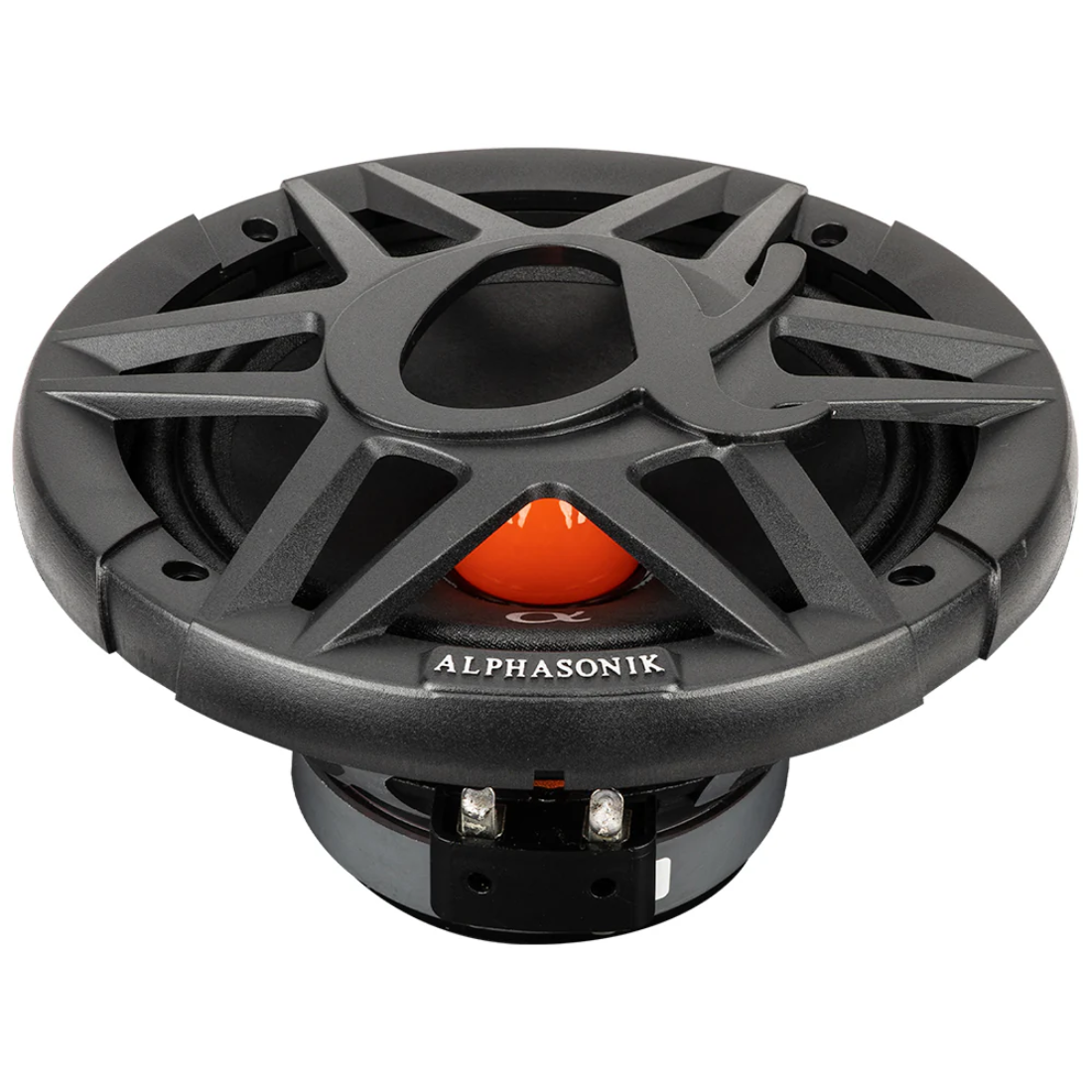 Alphasonik VCA658 6.5" 1400W Max 8-Ohm Car Audio Mid-Range Speakers (Pair)