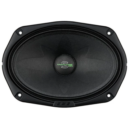 Deaf Bonce M69SE NEO 6" x 9" 400W Max 4-Ohm Neodymium Midrange Speakers (Pair)