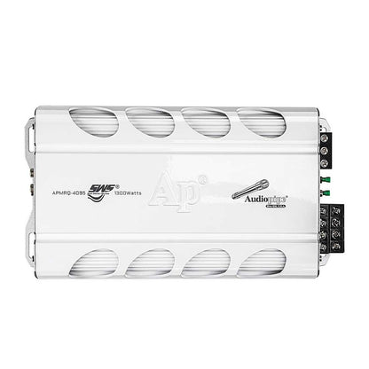 Audiopipe APMRQ-4095 4-Channel 1300W Peak Class-A/B Mini Design Marine Amplifier
