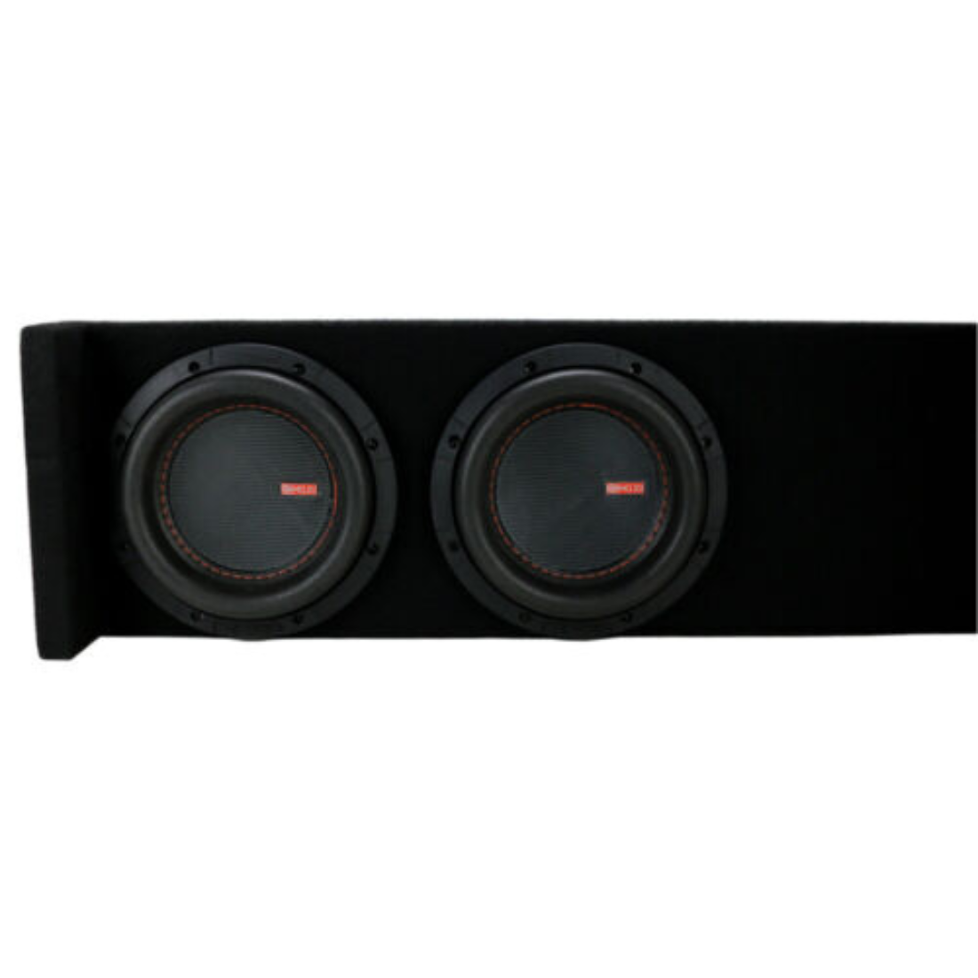 Memphis MJME6D1T Dual 6-1/2" Ported Loaded Subwoofer Truck Enclosure