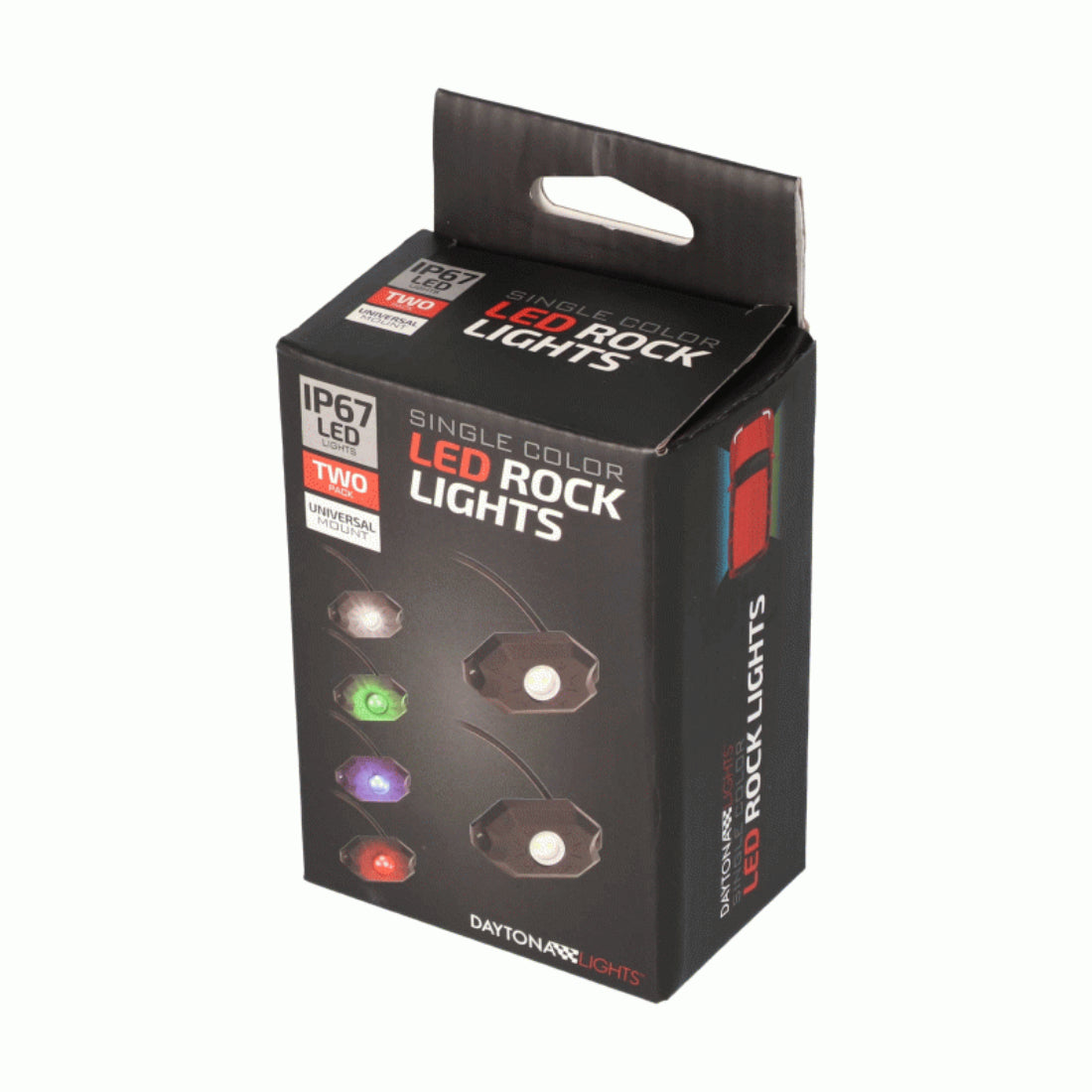 Metra DL-ROCKB IP67 Rated Single Color Universal LED Blue Rock Lights - 2 Pack