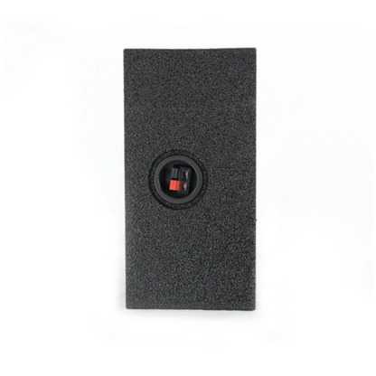 Q Power QBSHALLOW12DF 12" Single Downfire Shallow Mount Subwoofer Box Enclosure