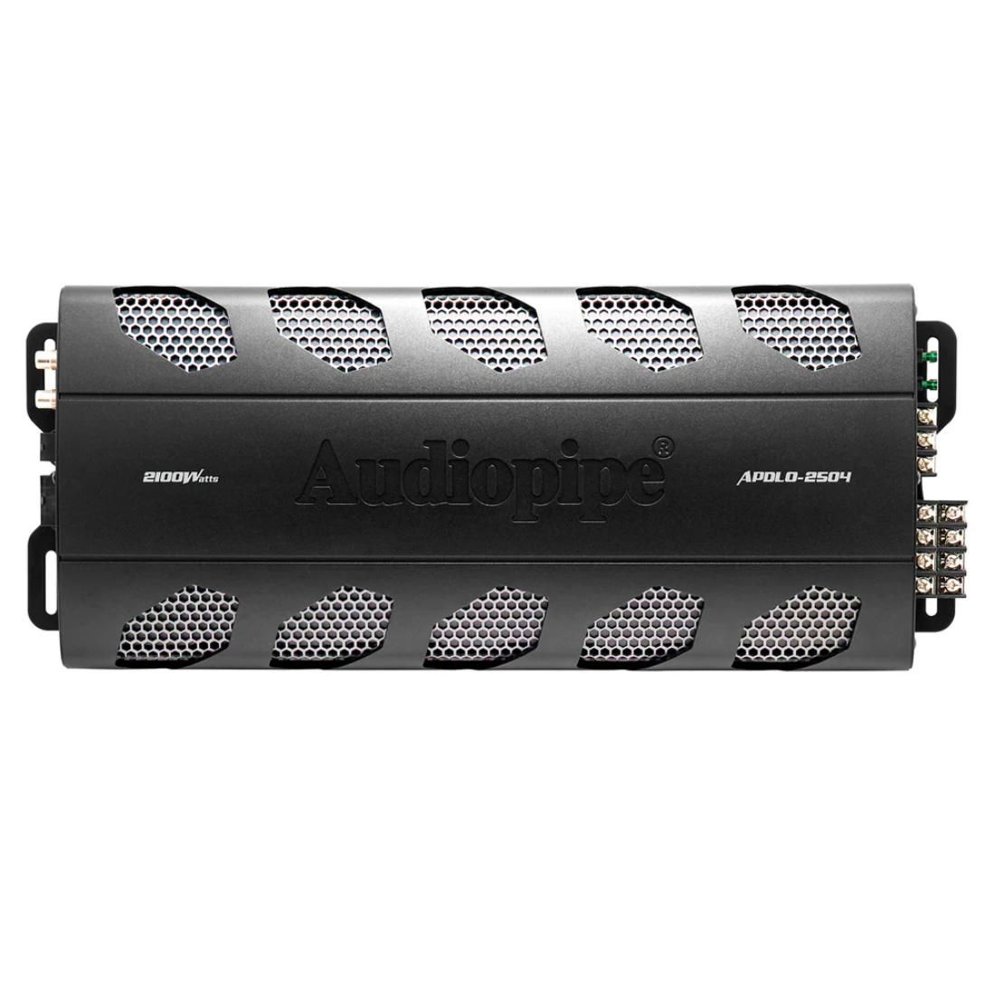Audiopipe APDLO-2504 4-Channel 2100W Max Class-A/B MOSFET Car Power Amplifier