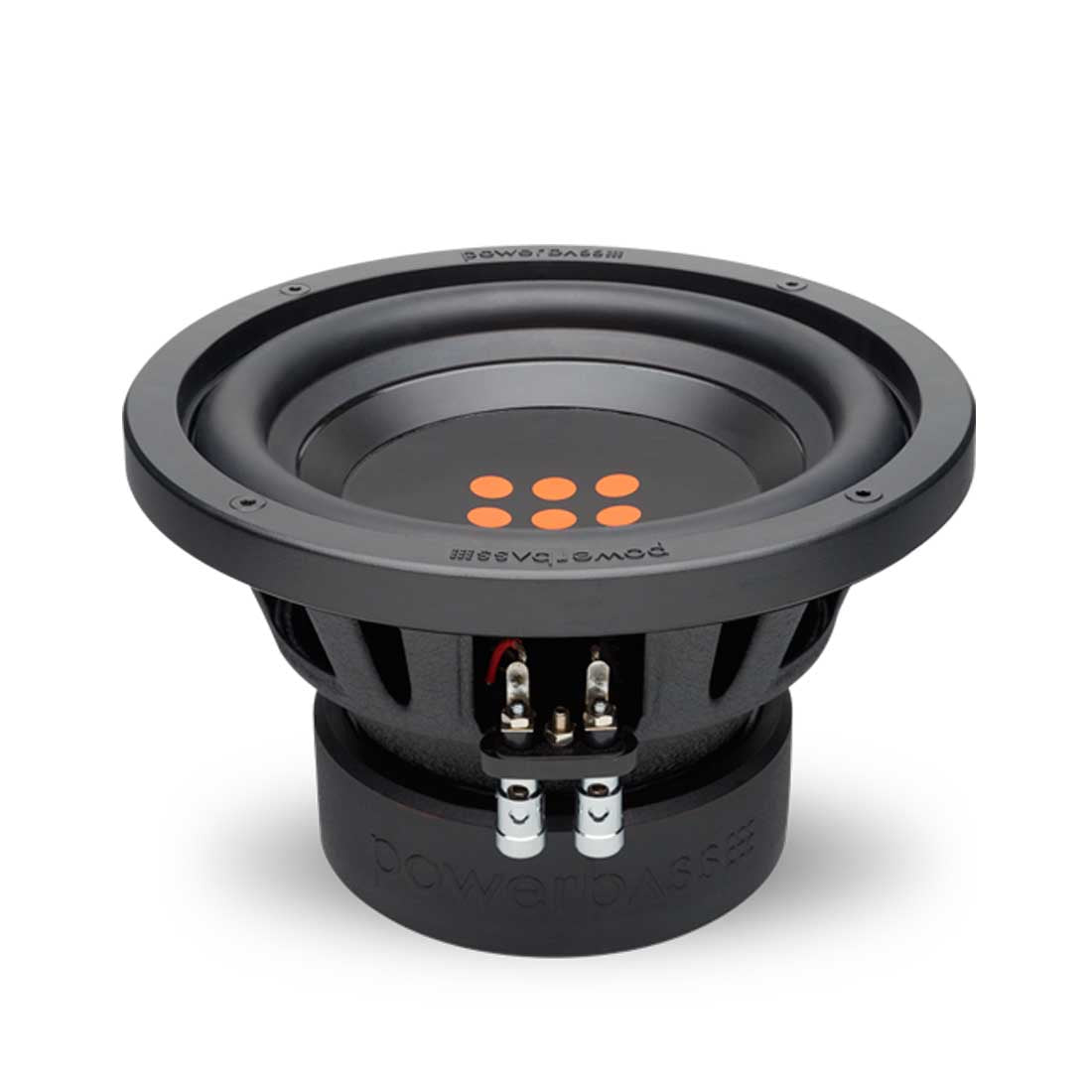 PowerBass PBX1-8D2 8" 600W Max Dual 2-Ohm Voice Coil DVC Car Audio Subwoofer