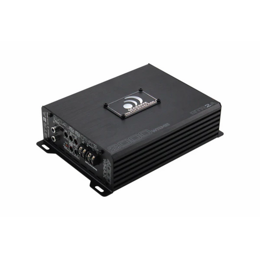 Massive Audio GTR2A 1-CH Monoblock 4060W Peak 1-Ohm Stable Class-D Car Amplifier