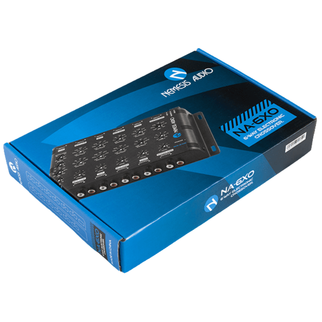 Nemesis Audio NA-6XO 6-Way Car Stereo Electronic Crossover with 8V Output
