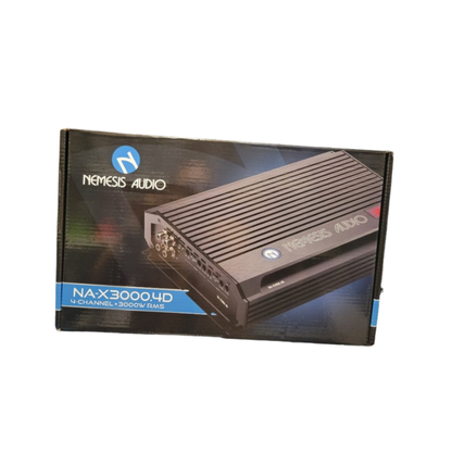 Nemesis Audio NA-X3000.4D 4-Channel 750W x 4 RMS @ 2-Ohm Class-D Car Amplifier
