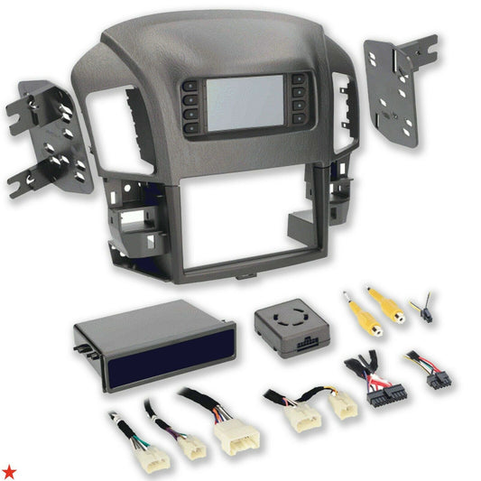 METRA 99-8164G Double DIN Install Kit Lexus RX300 99-2003 Turbotouch Kit - Gray
