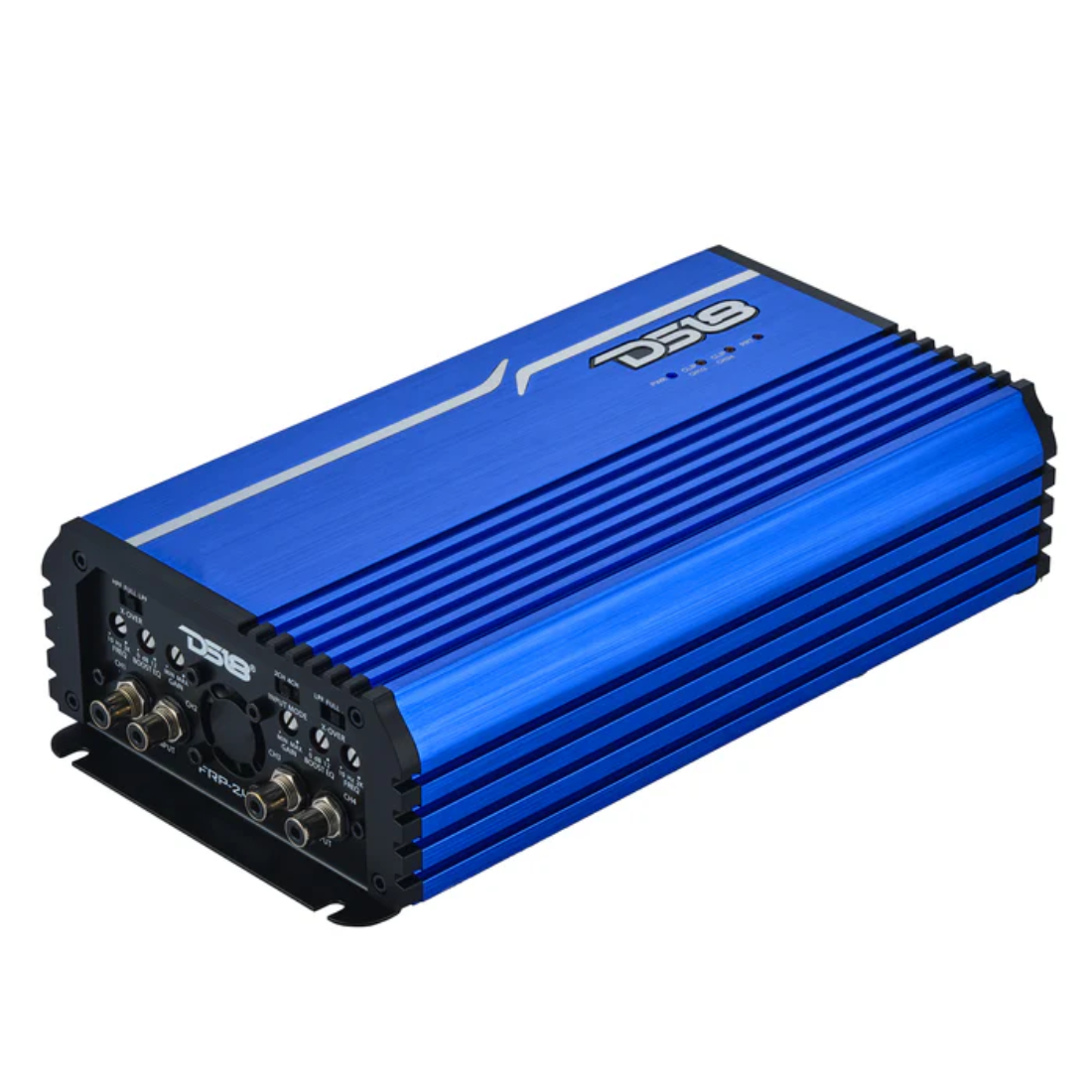 DS18 FRP-2.4K4/BL 4-Channel 2400W RMS Full-Range Class-D Amplifier (Blue)