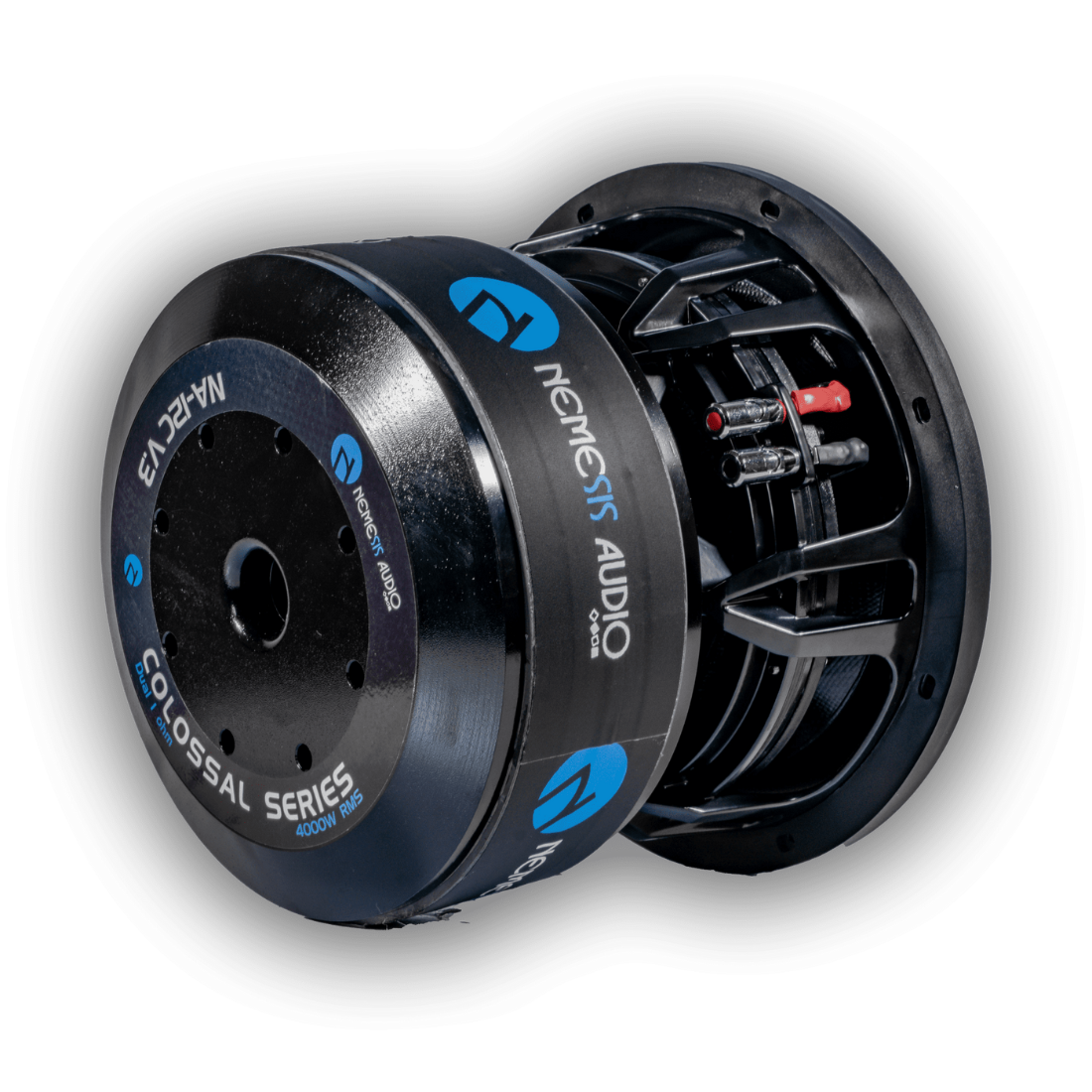 Nemesis Audio NA-12C V.3 D1 12"  8000W Peak Dual 1-Ohm Voice Coil DVC Subwoofer