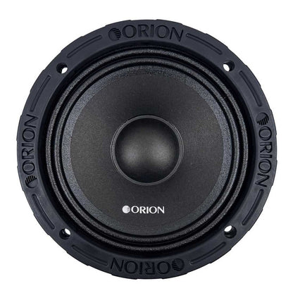 Orion HCCA64NDC 6.5" 1400W Peak 4-Ohm Neodymium Dust Cap Midrange Speakers Pair