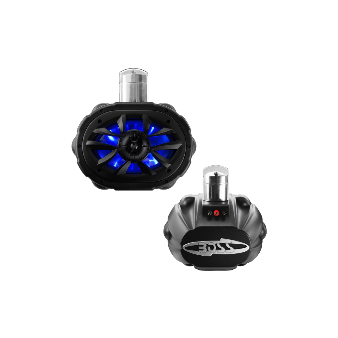 Boss Audio MRWT69RGB 6" x 9" 2-Way 600 Watts Full-Range Marine Waketower Speaker