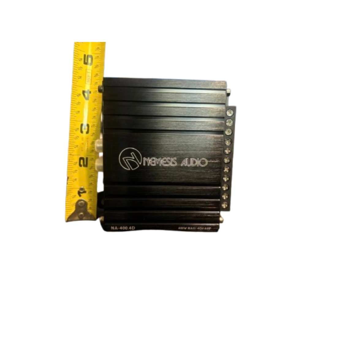 Nemesis Audio NA-400.4D 4-Channel 400W Max Class-D Car Audio Compact Amplifier