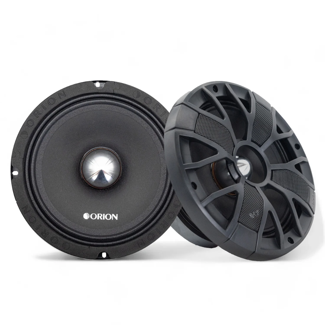 Orion XSM804SL 8" 1400W Peak 4-Ohm Shallow Slim Midrange Car Speakers (Pair)