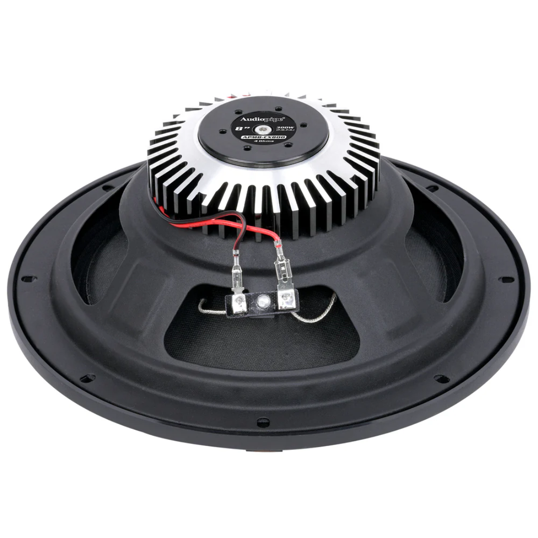 Audiopipe APMB-CX800 8" 300W Peak 4-Ohm Neodymium Coaxial Loudspeakers (Pair)