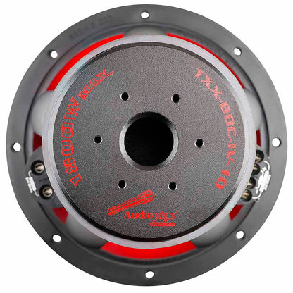 Audiopipe TXX-BDC-IV-10 10" 1800W Peak Dual 4-Ohm Quad Stack Car Audio Subwoofer