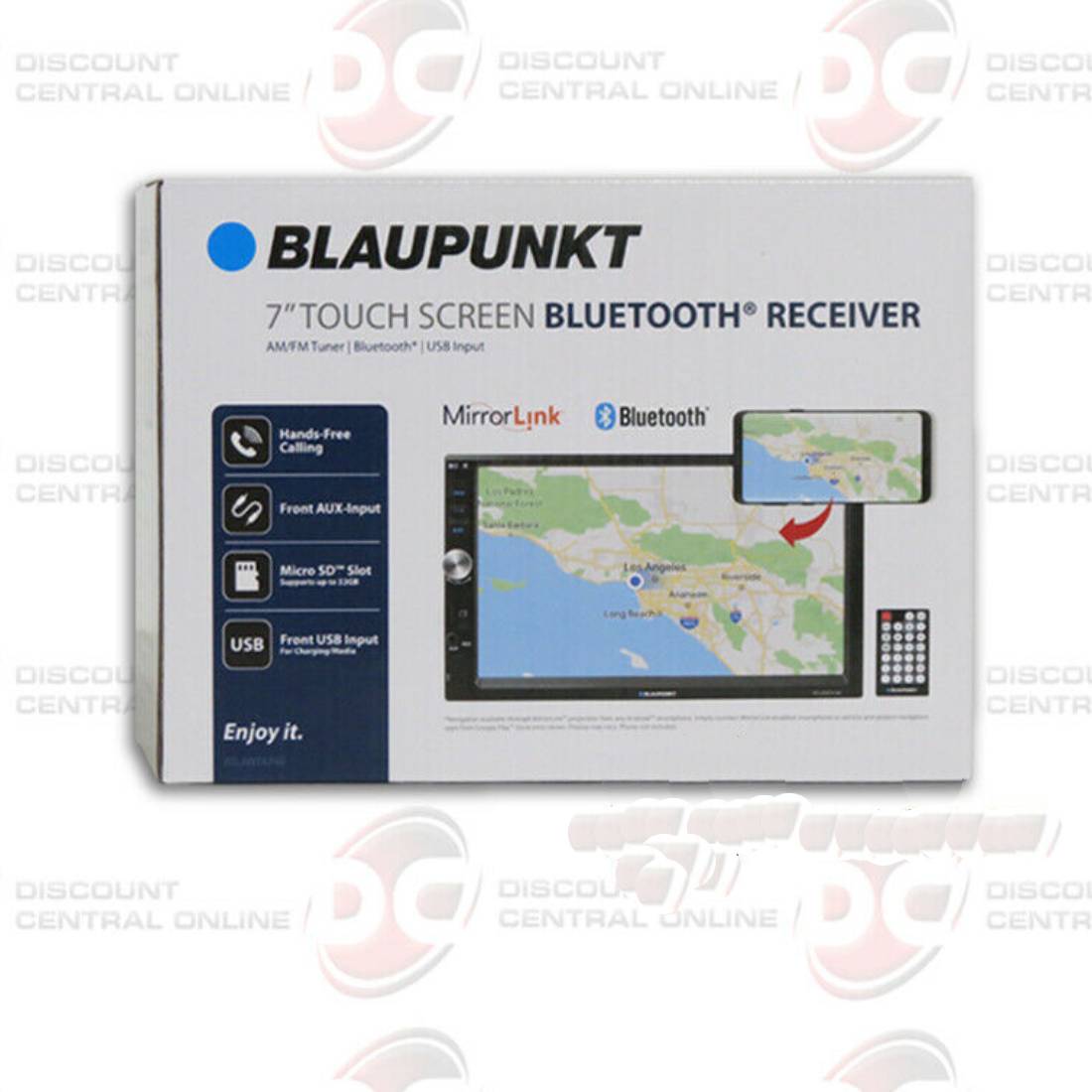 Blaupunkt ATLANTA 740 2 DIN 7" Touchscreen LCD USB Bluetooth Car Stereo Digital Media Receiver