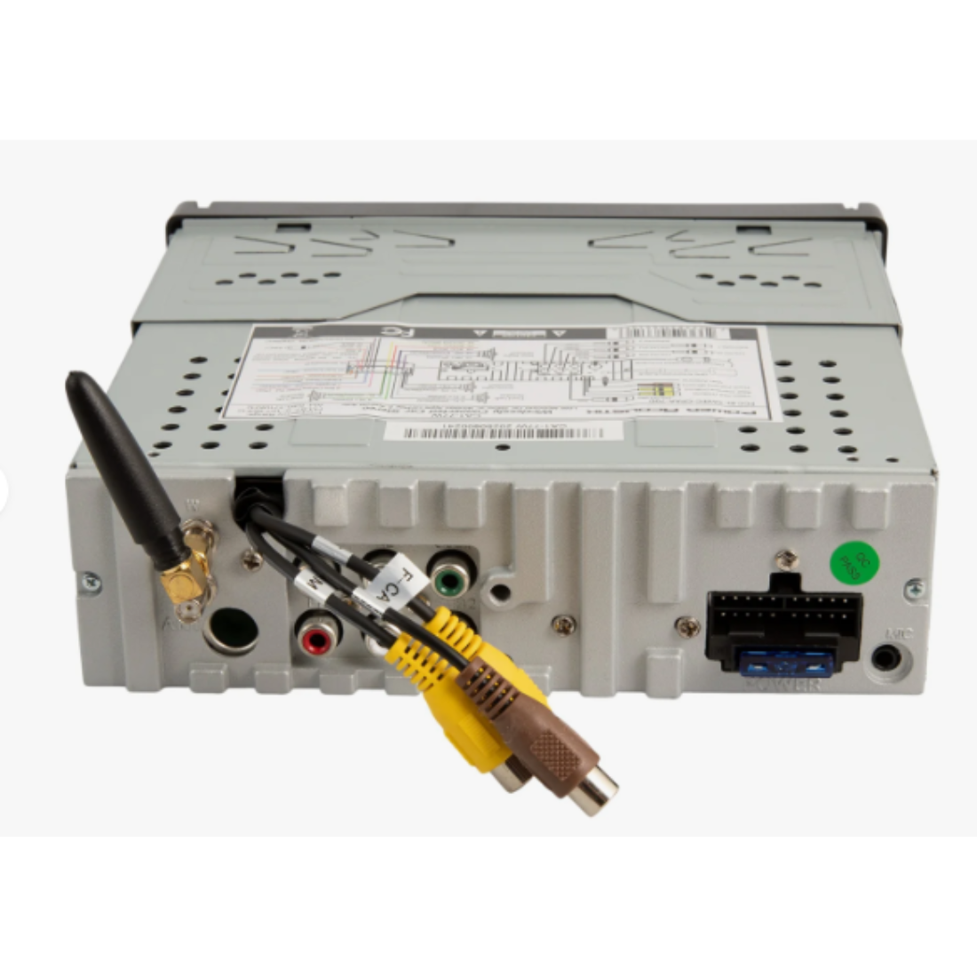 Power Acoustik CA1-77W 7" Digital Media Receiver w/ Apple CarPlay & Android Auto