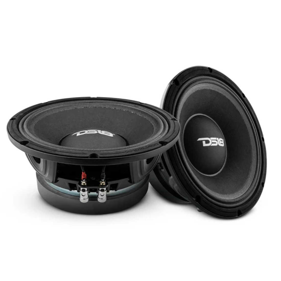 DS18 10XL1400-8 10" 1400W Max 8-Ohm 3.5" Voice Coil Car Mid-Range Loudspeaker