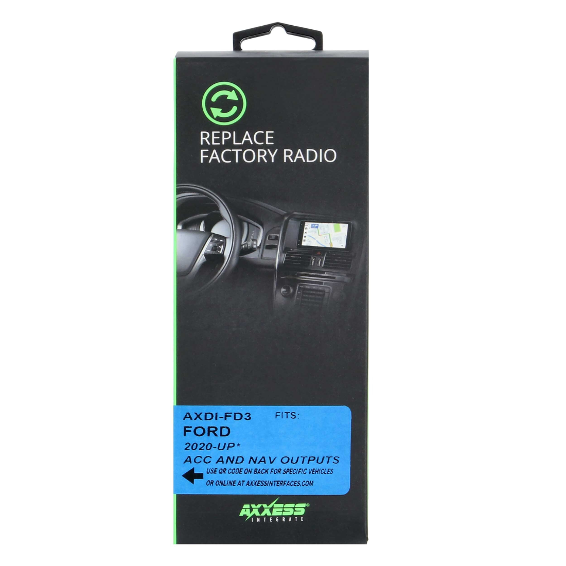 Axxess AXDI-FD3 Radio Replacement Interface w/ ACC & NAV for Select Ford 2020-23