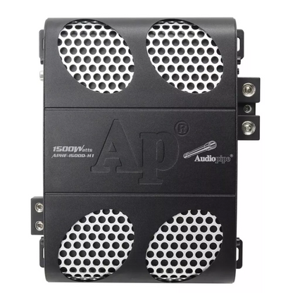 Auidopipe APHF-1500D-H1 1-CH Monoblock 1500 Watts Full-Range Class-D Amplifier