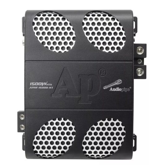 Auidopipe APHF-1500D-H1 1-CH Monoblock 1500 Watts Full-Range Class-D Amplifier