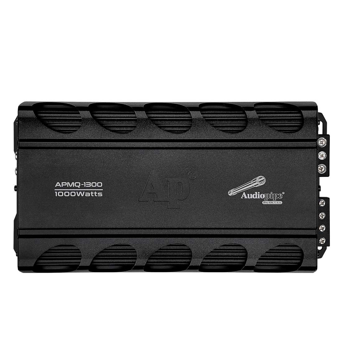 Audiopipe APMQ-1300 Mini Monoblock 1000W Peak Class-D MOSFET Power Amplifier
