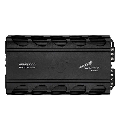 Audiopipe APMQ-1300 Mini Monoblock 1000W Peak Class-D MOSFET Power Amplifier