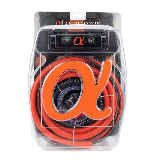Alphasonik HK0 0 Gauge Car Audio Complete Wiring Amplifier Installation Kit