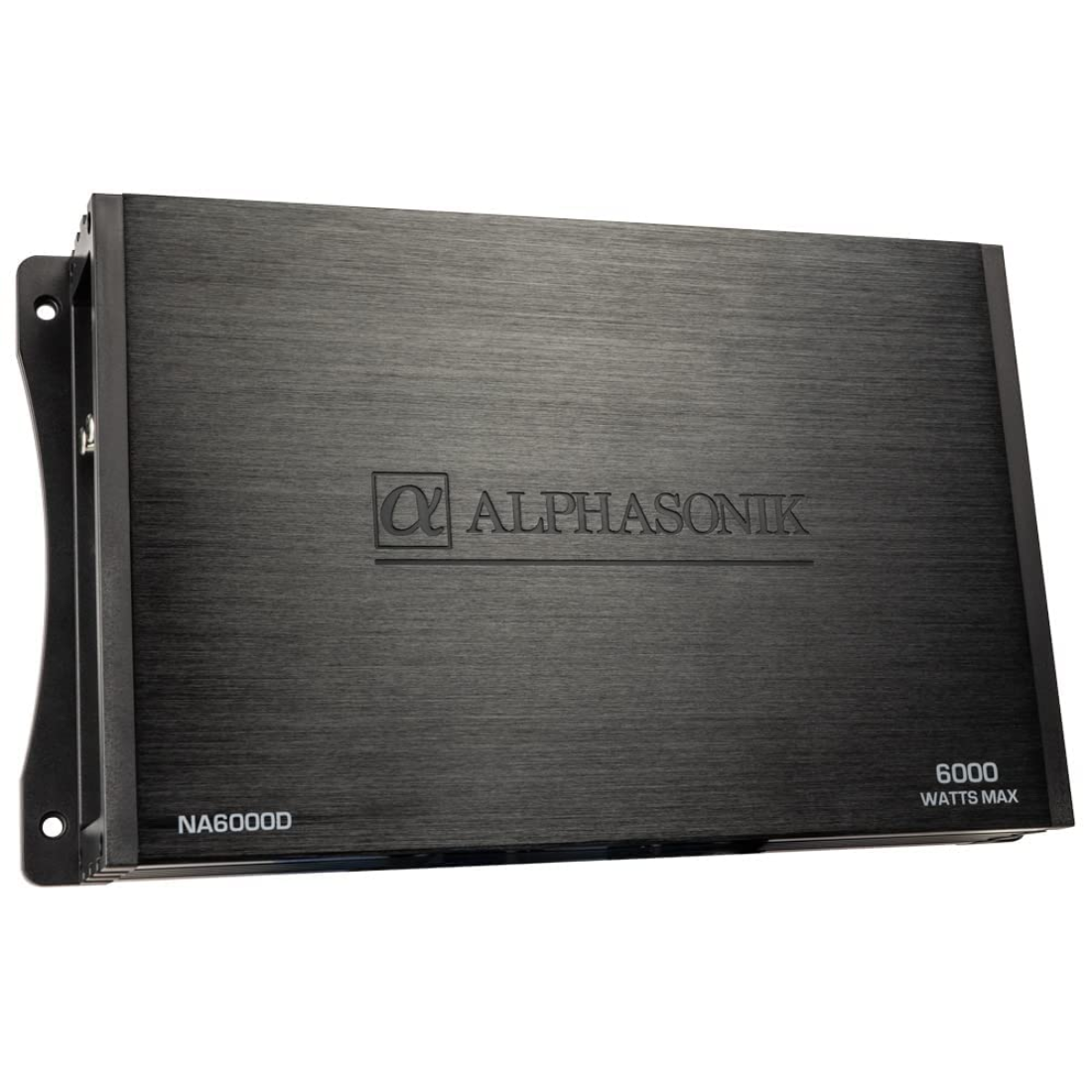 Alphasonik NA6000D Monoblock 6000W Max Class-D Amplifier w/ Remote Bass Knob