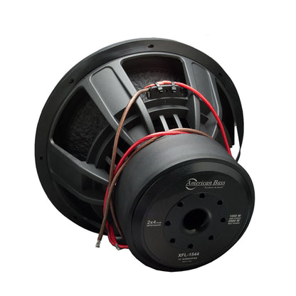 American Bass XFL-1544 15" 2000W Max Dual 4-Ohm Voice Coil DVC Car Subwoofer