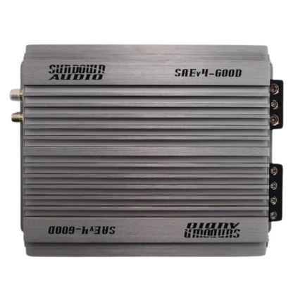 Sundown Audio SAEV.4-600D Monoblock 600W RMS 1-Ohm Stable Class-D Car Amplifier