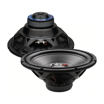 PowerBass PX-BP12 (2) PX-128 12" Subwoofer & (1) PX-2.300 2-CH Amplifier Package