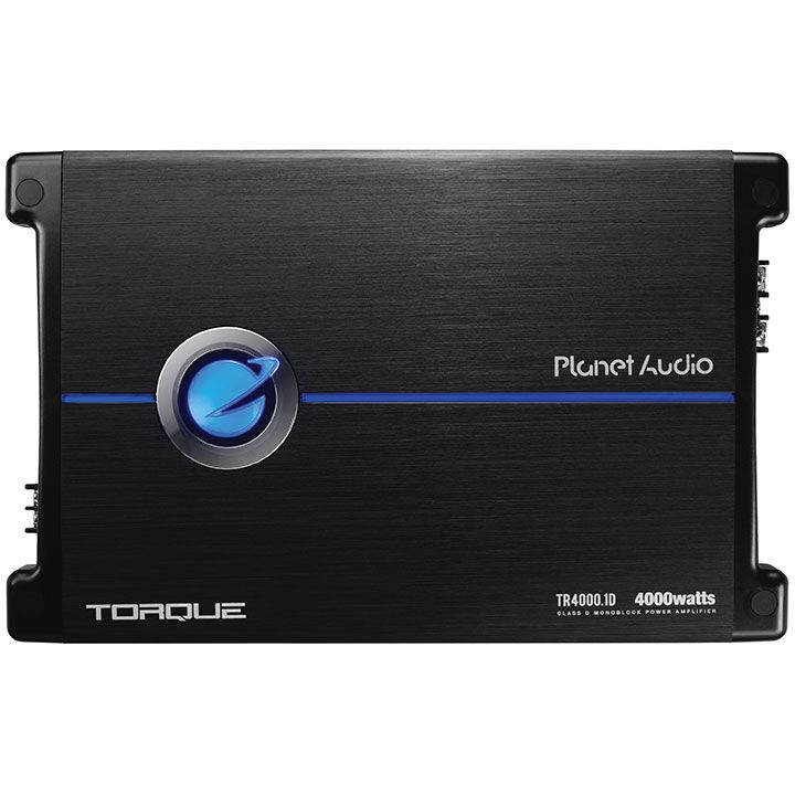 Planet Audio TR4000.1D 4000 W Max 1-CH Monoblock Class D Stereo Car Amplifier