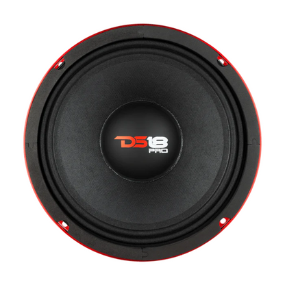 DS18 PRO-NEO10R 10" 1000W Max 4-Ohm Mid-Range Car Audio Neodymium Loudspeaker