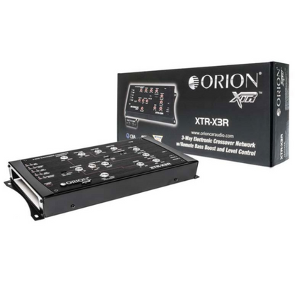 Orion XTR-X3R 3-Way Car Audio Electronic Crossover Network w/ Remote Bass Boost